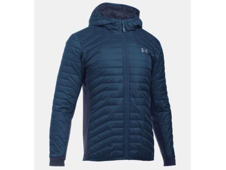 Under Armour ColdGear Reactor Hybrid Mens Jackets True Ink Midnight Navy 1303060-918 Online now