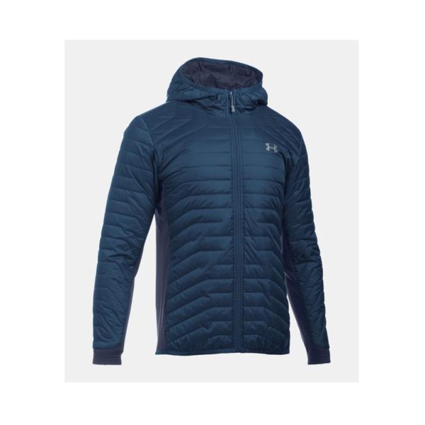 Under Armour ColdGear Reactor Hybrid Mens Jackets True Ink Midnight Navy 1303060-918 Online now