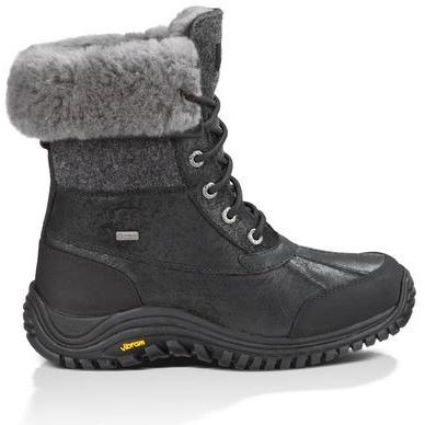 UGG Women s ADIRONDACK BOOT II WOOL Black 1008465 Cheap