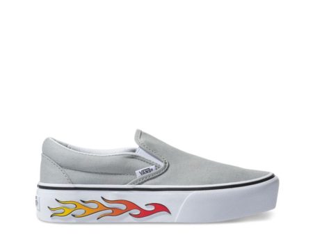 Vans Ua Slip-On Platform Sidewall Flame Belgian Block VN0A3JEZVN5 Online