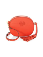 Tory Burch Women s Mcgraw Round Crossbody Bag Poppy Red 46445 614 For Sale