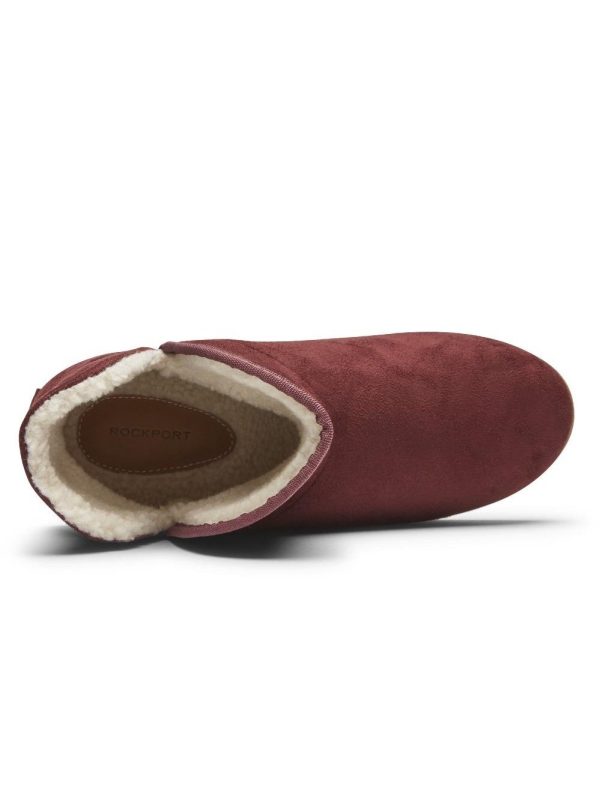 Rockport Womens truTECH Veda Slipper Boot Merlot CI0746 Online