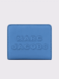 Marc Jacobs Women s Plain Leather Folding Wallet Mali Blue M0015752 489 For Sale