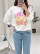 Champion Women s Fleece Pullover Crewneck Sweatshirt White GF535 58600A 100 Online Hot Sale