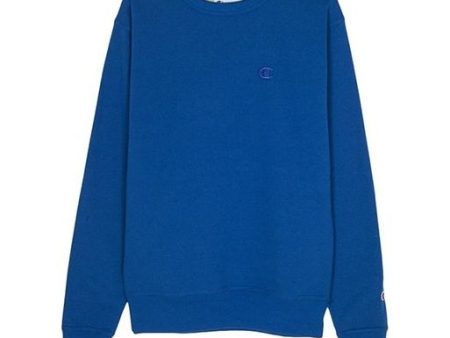 Champion Men s Powerblend Fleece Crew C Logo Surf The Web S0888 407D55 GUX Online now