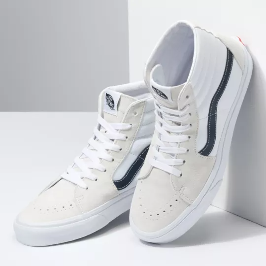 Vans Classic Sport SK8-Hi Skate Shoes Dress Blues True White VN0A32QG9YG Discount