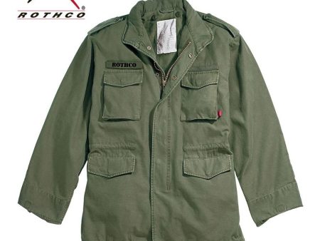 Rothco Vintage M-65 Field Jacket Olive Drab 8603 Cheap