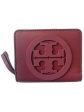 Tory Burch Women s Charlie Mini Bi Fold Wallet Imperial Garnet 52864 609 Sale