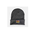 Ben Davis Beanie with Logo Charcoal Heather 9251 Fashion