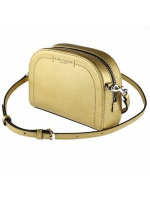 Marc Jacobs Women s Playback Half Moon Dome Crossbody Bag Gold M0013956 710 Supply