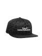 Huf Street Cat Snapback Hat Black HT00433 on Sale