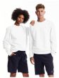 Champion Men s PowerBlend Fleece Crew C Logo White S0888 407D55 045 Supply