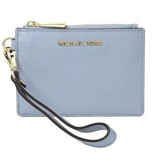 Michael Kors Women s Jet Set Travel Small Top Zip Coin Pouch with ID Leather Paul Ocean 35F7GTVU1L Discount