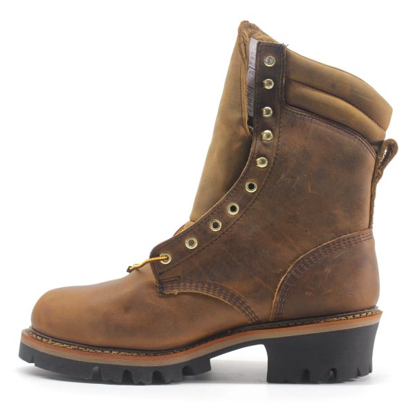 9  Logger Leather Men s Ankle Boots - UK 10 - US 11 Men - EU 44 For Sale