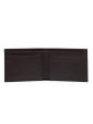 Lacoste Small Leather Billfold Wallet Black NH1115FG Discount