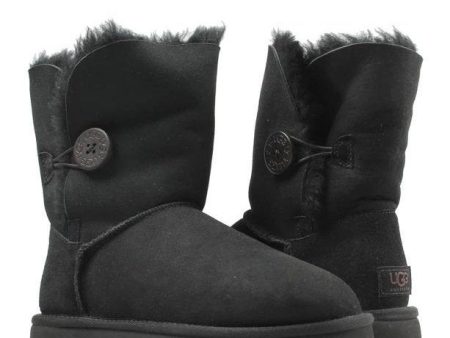 Ugg Australia Women s Bailey Button Boots Black 5803 W Discount