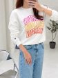 Champion Women s Fleece Pullover Crewneck Sweatshirt White GF535 58600A 100 Online Hot Sale