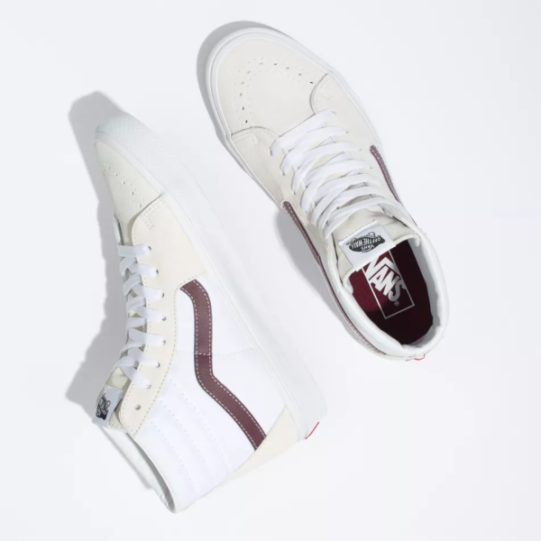 Vans Classic Sport SK8-Hi Skate Shoes Port Royale True White VN0A32QG9YI Supply