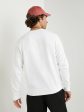 Champion Men s PowerBlend Fleece Crew C Logo White S0888 407D55 045 Supply