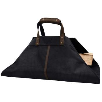 Rothco Backwoods Waxed Canvas Log Carrier Black 71080 Online Hot Sale