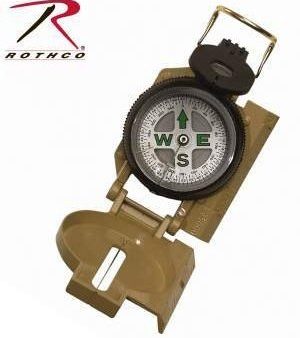 Rothco Military Marching Compass Olive Drab 406 Hot on Sale