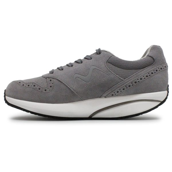 Yuna Suede Mesh Women s Low Top Trainers Discount