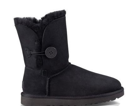 Ugg Women s Bailey Button II Boots Black 1016226 Discount