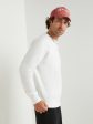 Champion Men s PowerBlend Fleece Crew C Logo White S0888 407D55 045 Supply