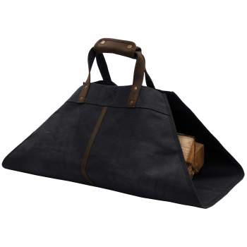 Rothco Backwoods Waxed Canvas Log Carrier Black 71080 Online Hot Sale