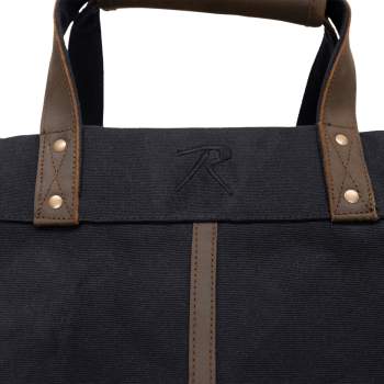 Rothco Backwoods Waxed Canvas Log Carrier Black 71080 Online Hot Sale