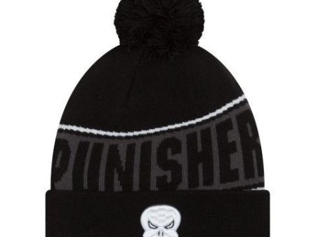 New Era Team Chant Ent Punisher Otc Beanie Black 80390367 Online Sale