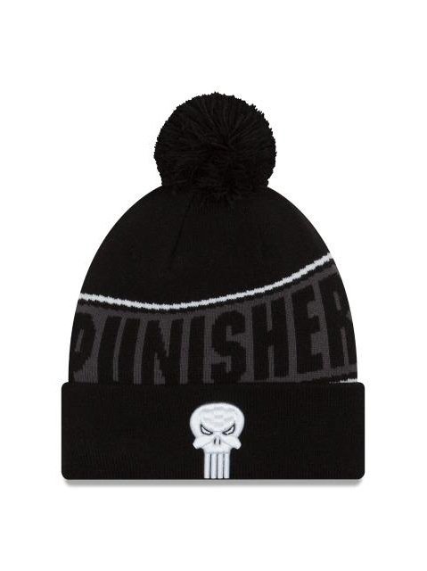 New Era Team Chant Ent Punisher Otc Beanie Black 80390367 Online Sale