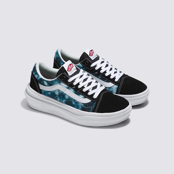 Vans Tie-Dye Old Skool Overt CC Shoe Black Multi VN0A7Q5EBMV Supply