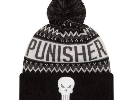 New Era Wintry Pom Ent Punisher Otc Beanie Black Multi 80402922 For Discount