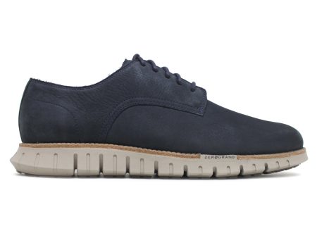 Zerogrand Remastered Plain Toe Nubuck Men s Lace Up Shoes - UK 10 - US 11 Men - EU 44 Hot on Sale