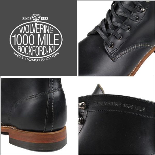 Wolverine 1000 Mile Boot BLACK W05300 For Cheap