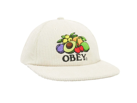 Obey Fruits Vi Panel Snapback Unbleached 100580337 UBL Online