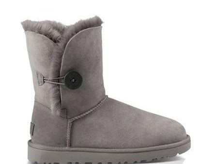 UGG Womens Bailey Button Grey 1016226 Fashion