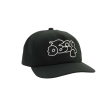 Obey Bubble 5 Panel Snapback Black 100490107 BLK Online