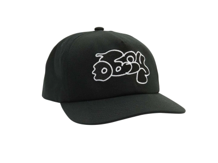 Obey Bubble 5 Panel Snapback Black 100490107 BLK Online