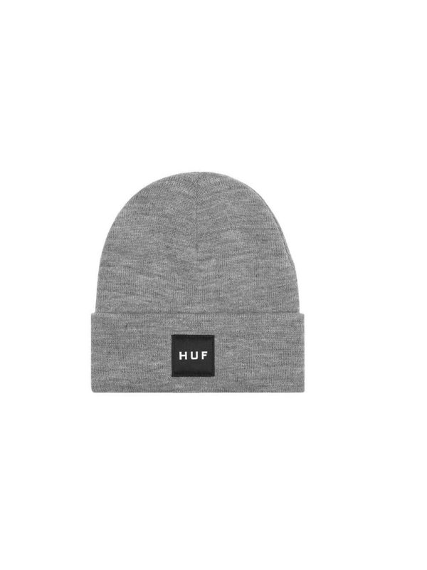 Huf Essentials Box Logo Grey Heather BN00090 For Cheap