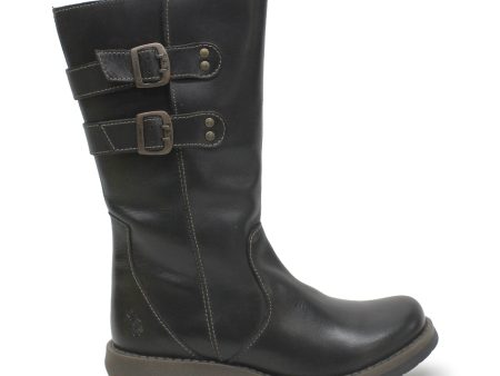 Suli Rug Leather Women s Calf Length Boots - UK 5 - US 7-7.5 Women - EU 38 For Cheap