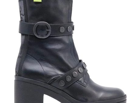 TAMA888FLY Leather Women s Boots - UK 4 - US 6.5-7 Women - EU 37 Fashion