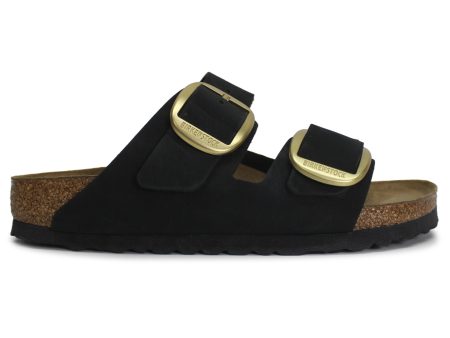 Arizona Big Buckle Nubuck Leather Unisex Comfort Sandals - UK 4.5 - US 6 Women   4 Men - EU 37 Online now