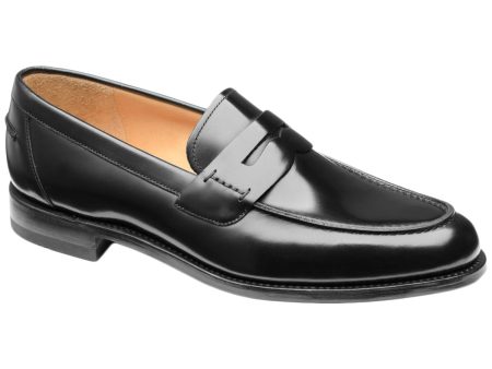 256B-BLK Leather Men s Slip On Shoes - UK 8.5 - US 9.5 Men - EU 43 Online Sale