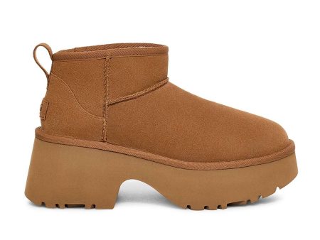 Classic Ultra Mini New Heights Suede Women s Ankle Boots Online Hot Sale