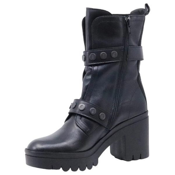 TAMA888FLY Leather Women s Boots - UK 4 - US 6.5-7 Women - EU 37 Fashion